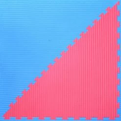 PHOENIX Octagon Set Für 10x10m Blau-rot Kampfsportmatten