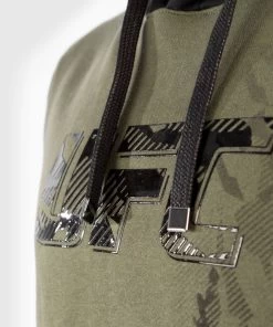 VENUM UFC Fight Week Hoodie Khaki -Kampfsportausrüstung V00047 015 S VENUM UFC Fight Week Hoodie khaki S 3 1280x1280