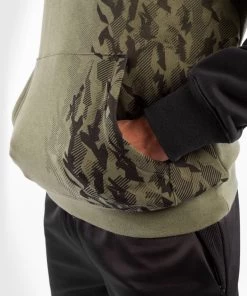 VENUM UFC Fight Week Hoodie Khaki -Kampfsportausrüstung V00047 015 S VENUM UFC Fight Week Hoodie khaki S 4 1280x1280