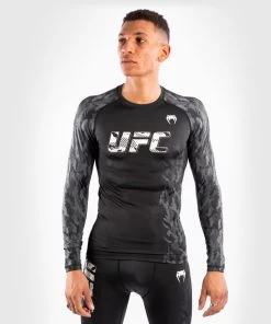 Venum UFC Fight Week Rashguard Black -Kampfsportausrüstung V00055 001 Venum UFC Fight Week Rashguard black 1 1280x1280