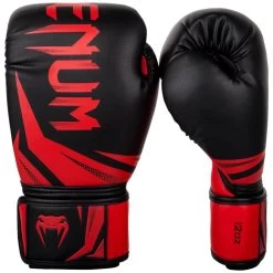 PHOENIX Venum Challenger 3.0 Gloves - Black/Red -Kampfsportausrüstung V03525 10014 Venum Challenger 3 0 Gloves BlackRed 14oz 2 1280x1280