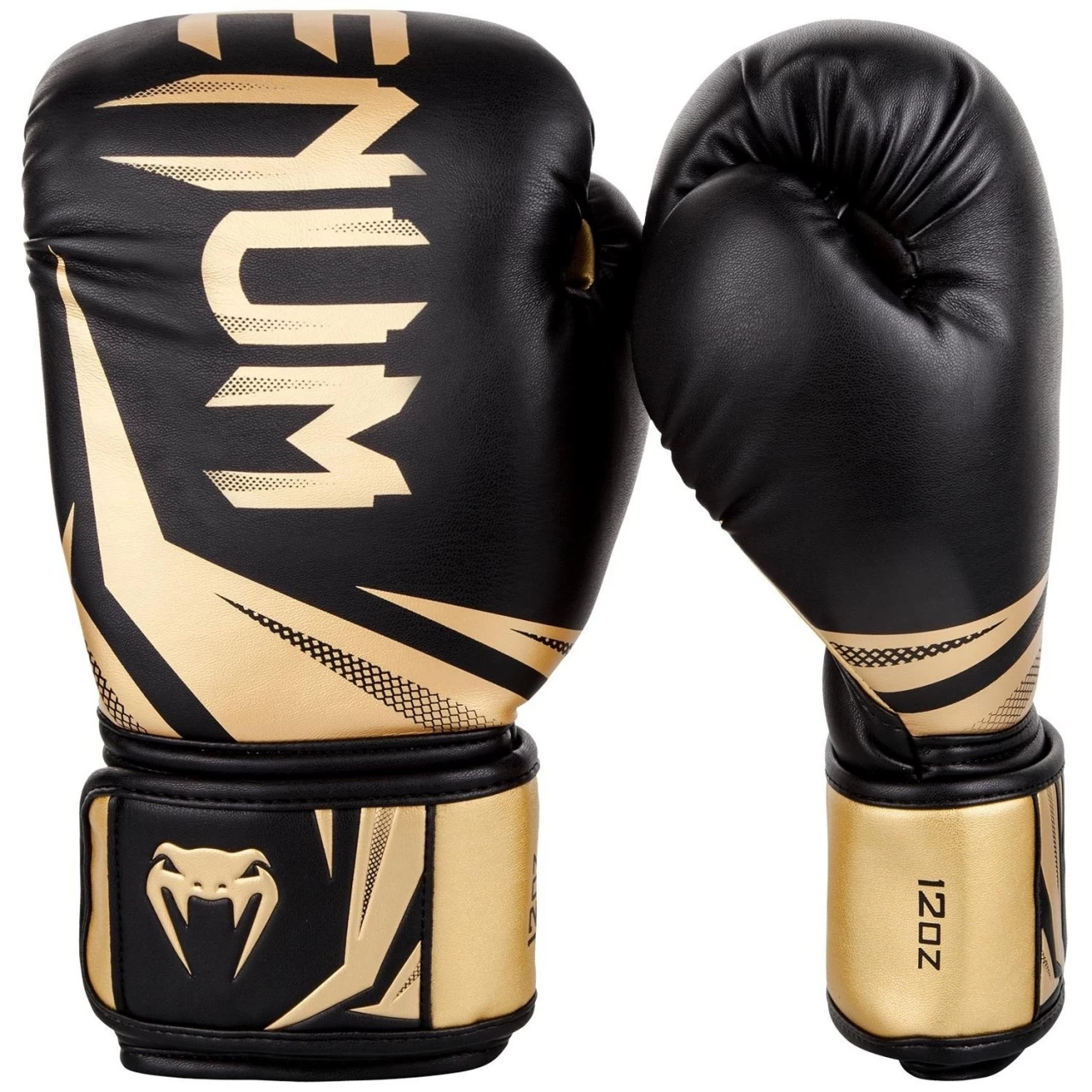 PHOENIX Venum Challenger 3.0 Gloves - Black/Gold 2 PHOENIX Venum Challenger 3.0 Gloves - Black/Gold - Image 2