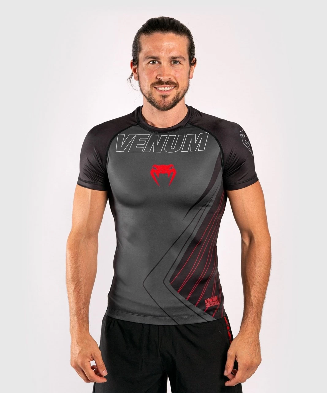 Venum Contender 5.0 Rashguard - Short Sleeves - Schwarz/rot 6 Venum Contender 5.0 Rashguard - Short Sleeves - Schwarz/rot - Image 6