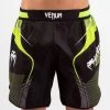 Venum VTC 3 Fighshorts Black/ Neo Yellow