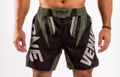 Venum ONE FC2 Fightshorts - Black/ Khaki