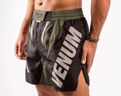 Venum ONE FC2 Fightshorts - Black/ Khaki -Kampfsportausrüstung V04108 539 S Venum ONE FC2 Fightshorts Black Khaki S 5 1280x1280