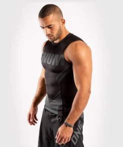 Venum ONE FC2 Rashguard Sleeveless Black / Black -Kampfsportausrüstung V04116 114 S Venum ONE FC2 Rashguard Sleeveless Black Black S 4 1280x1280