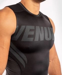 Venum ONE FC2 Rashguard Sleeveless Black / Black -Kampfsportausrüstung V04116 114 Venum ONE FC2 Rashguard Sleeveless Black Black 3 1280x1280