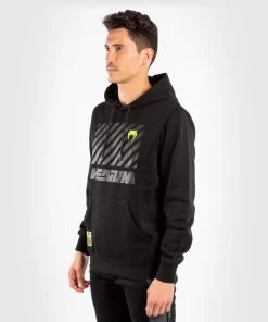 VENUM Stripes Hoodie Black -Kampfsportausrüstung V04255 001 VENUM Stripes Hoodie black 3 1280x1280
