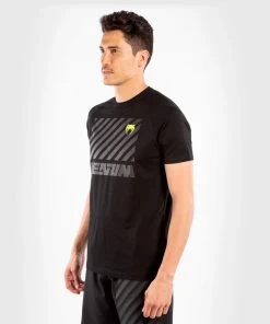 Venum Stripes T-shirt - Black -Kampfsportausrüstung V04256 001 S Venum Stripes T shirt black S 3 1280x1280