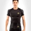 Venum Athletics Rashguard Short Sleeves Black/gold