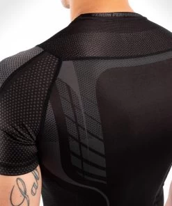 Venum Athletics Rashguard Short Sleeves Black/gold -Kampfsportausrüstung V04293 126 S Venum Athletics Rashguard Short Sleeves blackgold S 4 1280x1280