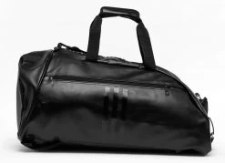 Adidas 2in1 Bag "Judo" Black/white PU L, AdiACC051J -Kampfsportausrüstung adiACC051 2IN1 BAG BLACK WHITE BACKN9BaTkWHzVEO3 1280x1280