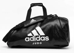 Kampfsportausrüstung -Kampfsportausrüstung adiACC051 2IN1 BAG BLACK WHITE FRONT JUDObi9orahhNG9jq 1280x1280