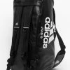 Adidas 2in1 Bag "Judo" Black/white PU L, AdiACC051J