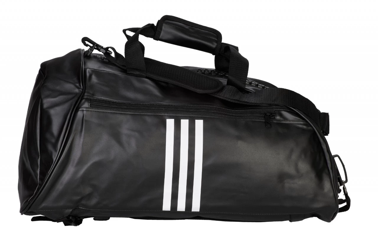 Adidas 2in1 Bag Jiu-Jitsu Black/white PU, AdiACC051BJJ Gr. M Und L 6 Adidas 2in1 Bag Jiu-Jitsu Black/white PU, AdiACC051BJJ Gr. M Und L - Image 6