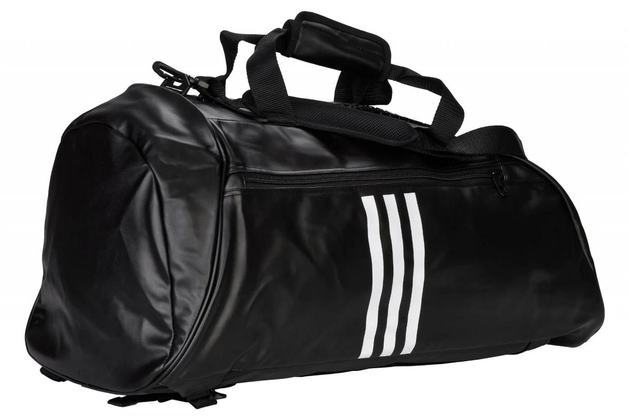 Adidas 2in1 Bag Jiu-Jitsu Black/white PU, AdiACC051BJJ Gr. M Und L 5 Adidas 2in1 Bag Jiu-Jitsu Black/white PU, AdiACC051BJJ Gr. M Und L - Image 5