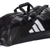 Adidas 2in1 Bag "martial Arts" Black/white PU / AdiACC051