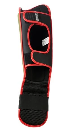 Adidas Combat 50 Schienbein-Spannschutz Green/black, AdiC50SI -Kampfsportausrüstung adiC50SI Shin Guard green black 0024 1280x1280