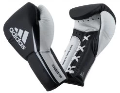 Adidas Pro Fight Glove Hybrid 750 Black/white, AdiH750FG. 8, 10 Und 10Oz XL
