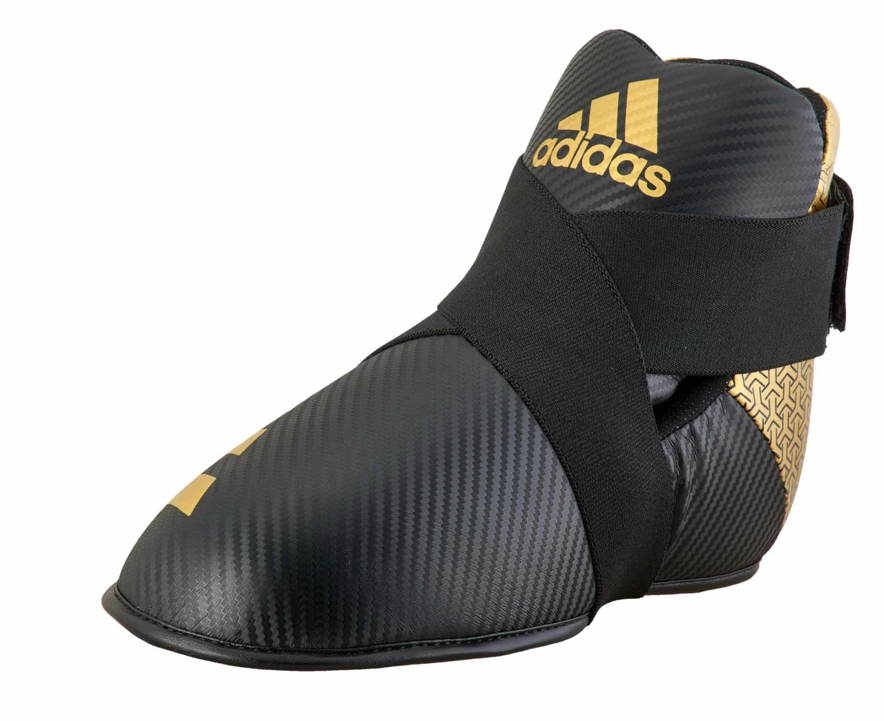Adidas Pro Kickboxing Fußschutz Black/gold, 1 Adidas Pro Kickboxing Fußschutz Black/gold,
