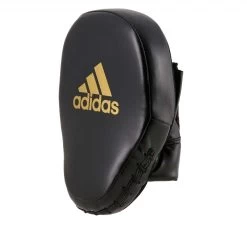 Adidas Speed Coach Paar-Pratzen, Schwarz/gold ADISBAC014 -Kampfsportausrüstung adiSBAC014 Coach Mitt black gold 0008 1280x1280