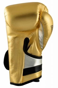 Adidas Adispeed Strap Up Gold Metallic/silver, ADISBG501PRO. 12-18Oz-Copy-Copy -Kampfsportausrüstung adiSBG501 Gold Black Silver 03 1280x1280 1
