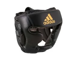 Adidas Kopfschutz Speed Super Pro Schwarz/gold 13 Adidas Kopfschutz Speed Super Pro Schwarz/gold -Kampfsportausrüstung adiSBHG041 Training Head Guard black gold 0282 1280x1280