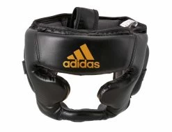 Adidas Kopfschutz Speed Super Pro Schwarz/gold