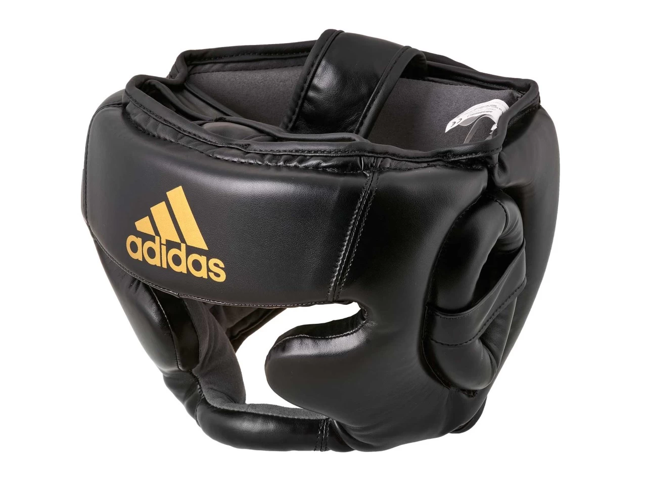 Adidas Kopfschutz Speed Super Pro Schwarz/gold 6 Adidas Kopfschutz Speed Super Pro Schwarz/gold – Bild 6