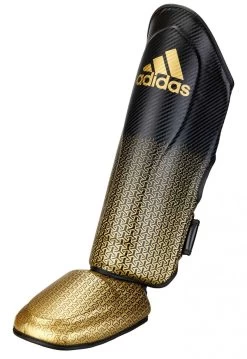 Adidas Pro Kickboxing Schienbein-Spannschutz Black/gold 10 Adidas Pro Kickboxing Schienbein-Spannschutz Black/gold -Kampfsportausrüstung adiSGSI011 black golde Speed Thai Shin n Step 0043 1280x1280
