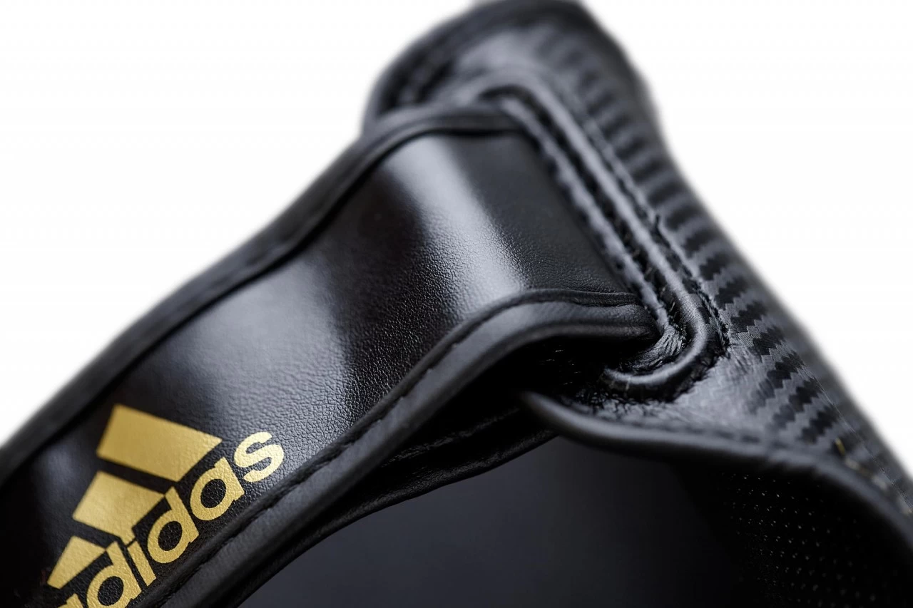 Adidas Pro Kickboxing Schienbein-Spannschutz Black/gold 6 Adidas Pro Kickboxing Schienbein-Spannschutz Black/gold – Bild 6