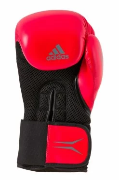Adidas Boxhandschuhe Speed 100 -Kampfsportausrüstung adiSPD150TG Boxing Glove red gray 10OZ 0278 1280x1280