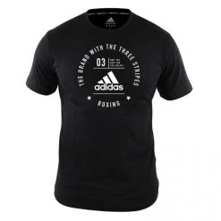 Adidas Community T-Shirt Boxing Black/White Gr. M