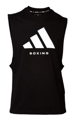 Adidas Graphic Sleeveless Top Boxing Schwarz, AdiCLTT24-B