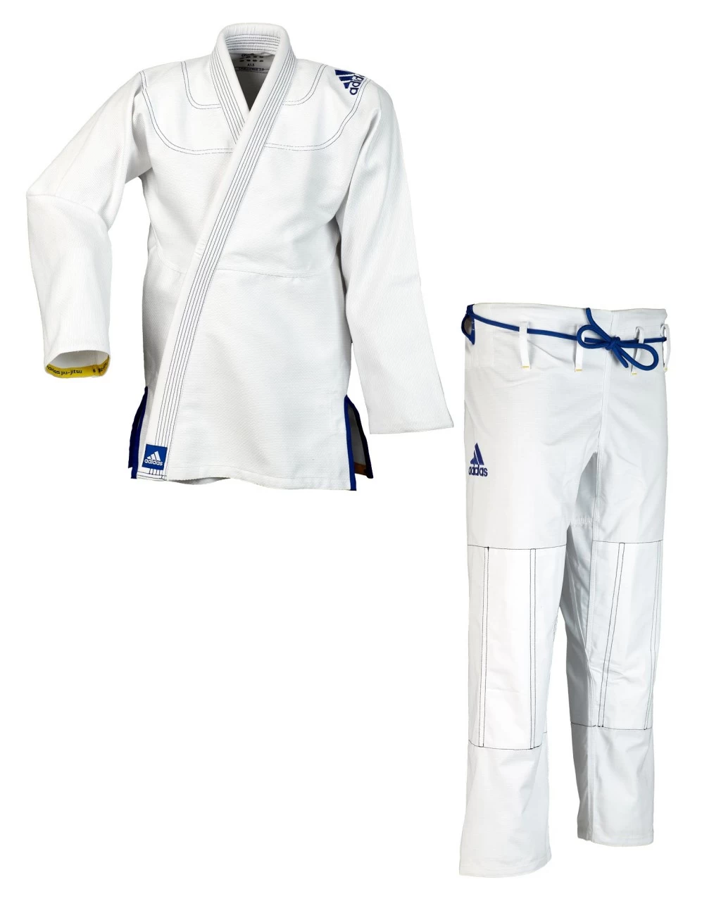 Adidas BJJ Anzug "Challenge 2.0" Weiß JJ350 1 Adidas BJJ Anzug "Challenge 2.0" Weiß JJ350