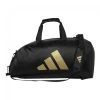 Adidas Sporttasche - Sportrucksack Schwarz/gold In Größe M Und L Erhältlich