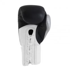 Adidas Hybrid 400 Pro Laces - Black/white/silver Boxhandschuhe -Kampfsportausrüstung adih400pl 90109 2 1280x1280