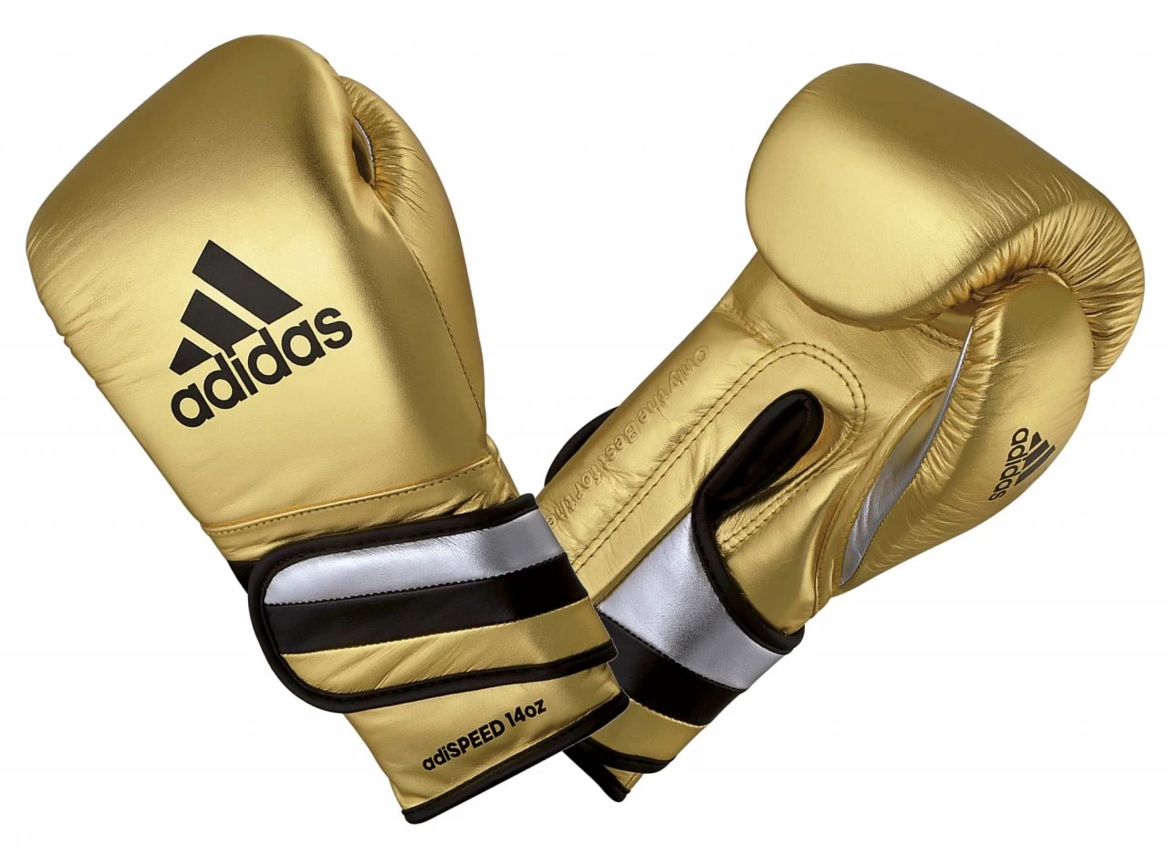 Adidas Adispeed Strap Up Gold Metallic/silver, ADISBG501PRO. 12-18Oz 1 Adidas Adispeed Strap Up Gold Metallic/silver, ADISBG501PRO. 12-18Oz