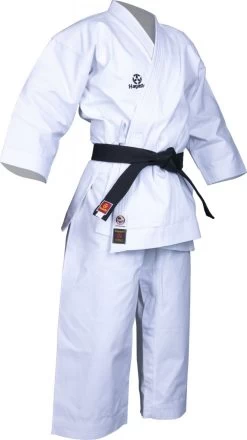 Hayashi Karate-Gi „Tenno“ (WKF Approved) - Weiss, 12 Oz