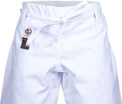 Hayashi Karate-Gi „Tenno“ (WKF Approved) - Weiss, 12 Oz -Kampfsportausrüstung hayashi kata gi tenno 2022 white e detail1 0270 1 1 1280x1280