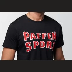 Paffen Sport Basic Logo T-Shirt (Athletic Fit) Schwarz Und Weiß -Kampfsportausrüstung logo basic t shirt 1 1280x1280
