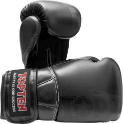 Boxhandschuhe „Power Ink Dual“ Von TOP TEN Mit Wrist Control System.