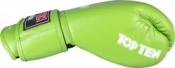 Top Ten Sparringhandschuhe „Ajarn“ -Kampfsportausrüstung top ten thaiboxing gloves ifma ajarn pu black green 22193 c side2 2 1 1280x1280